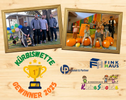 Kürbisparty - Gewinnübergabe Kürbiswette